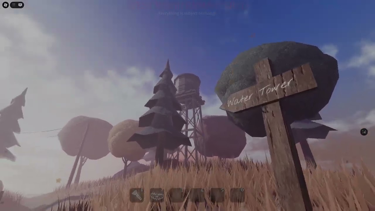 West Wood remake inventory showing flashlight and beartrap